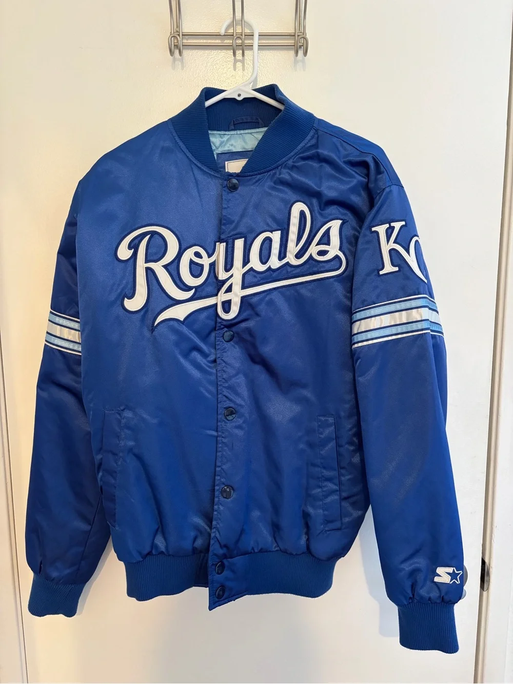 STARTER Royals Blue Bomber Jacket